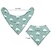 8-Pack Baby Bandana Bibs Upsimples Drool Bibs for Baby Drooling and Teething,with 4 Straps for Teething Toys,Baby Shower Gift Set
