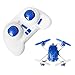 Hubsan H111 Q4 Nano Drone Quadcopter - World's Smallest Mini Kids Drone - 2.4 GHz 4CH RC Drone - Exclusive Blue