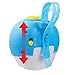 Happkid Baby Crib Soother Baby Soother for Sleep, Air Balloon Light Soothe with Colored Projector and Melodies