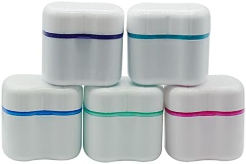 YOIL ✯☭Worth Buying Denture Box Teeth Bath Appliance Storage Rinsing Basket Basket Container Case
