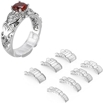 Invisible Ring Size Adjuster for Loose Rings – Ring Guard, Ring Sizer, 7 Sizes Fit for Man and Woman Ring