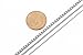 KissYan Stainless Steel 1mm to 3 mm Box Necklace 14 Inches to 36 Inches (1.5 mm/24 inches)