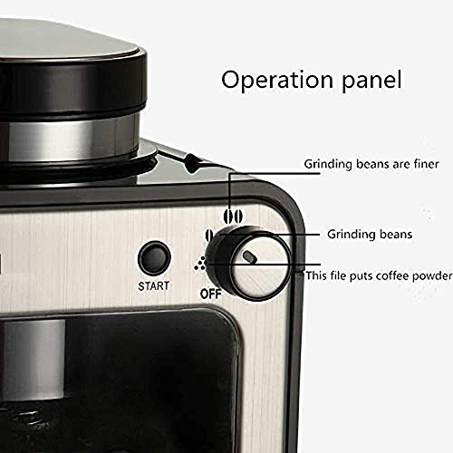 Kaffee-Maschine, Multifunktions Kleine Mini Filterkaffeemaschine - mit 0,6-Liter-Glaskaffeekanne verwendet Werden, um… – Bild 3