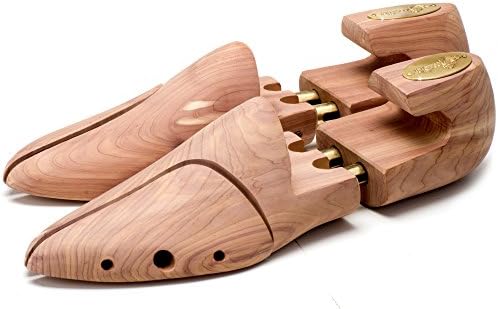 SEEADLERยฎ Premium Shoe Trees/Stretchers for Men made by Europes #1 Shoe Tree Expert โ St. John Edition in Red Cedar Wood - Lifetime Warranty - 100% Money Back Guarantee