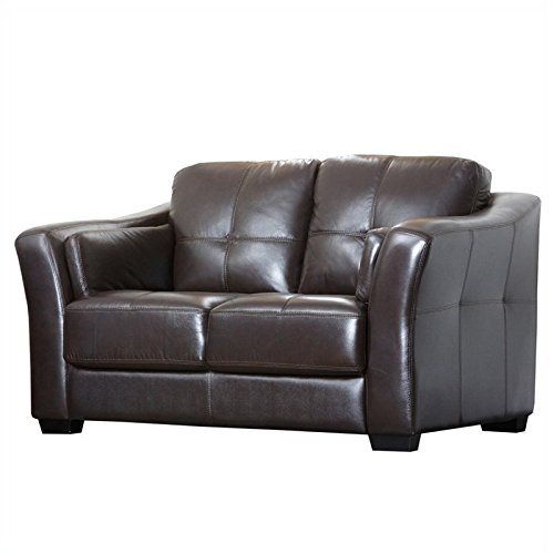 Black Leather Loveseats