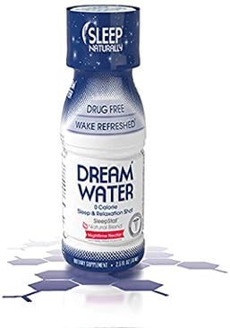Dream Water Snoozeberry , Sleep &amp; Relaxation Shots 4x2.5 Oz Shots by SARPES