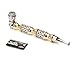 JR-one Beatifull and Shining Diamond Smoking Pipe Long Mouthpieces with Lid and Screen