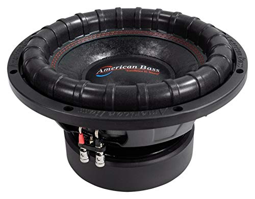 (2) American Bass ELITE-1244 2400w 12" Competition Car Subwoofers 3" Voice Coils