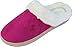 LUXEHOME Women's Cozy Fleece House Footwear/Slippers(1-08) (XL/8-9 US, Wine)