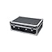SRA Cases EN-AC-FG-BC47 Black Aluminum Hard Case Box, 22.4x15x7.5 inches