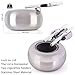 WeeptWorld Ashtray, with Lid and Holders for Outdoor and Indoor - Stainless Steel Ashtray for Cigarettes, Windproof, with Locking Lid for Safety, Good Gifts for Women and Men, Ash Tray Decor