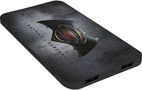 Emtec Power Essentials Portable Power Bank Batman v Superman 5000 mAh (ECCHA5U750BS1U)