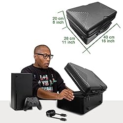 Xbox Series X Carrying Case, Compatible with XSX