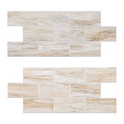 20-sheet Peel Stick Backsplash