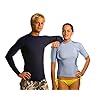 Beach-Depot-Mens-Short-Sleeve-Snug-Fitting-Rash-Guard-Swimming-Shirt-UV-Protection-50-Made-in-USA