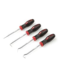 TEKTON 6943   Juego de púas y ganchos de precisión, 4 piezas