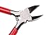 Whizzotech Wire Cutters Chromium Vanadium Steel Diagonal Cutting Pliers Micro Flush Cut Side Cutters, 4.5 Inch