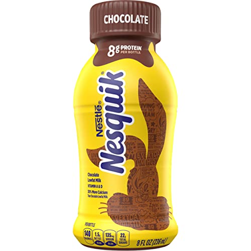 NESQUIK CHOCOLATE LOWFAT MILK, READY TO DRINK
