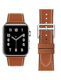 MroTech Correa de acero inoxidable para Apple Watch, pulsera de lujo, correa de muñeca, correa de repuesto para Apple Watch, serie 1, serie 2, serie 3, para mujeres y hombres