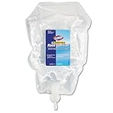 Clorox Hand Sanitizer Push Button Dispenser Refill, 1 Liter, 6 Refills/Case (01753)