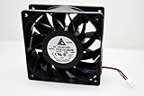 Delta Electronics FFB1212EHE 120x120x38mm Cooling Fan, 190 CFM, 4000 RPM, 59 dBA, 17.78 air pre., 4+3 pin power & TAC connector