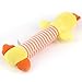 Toy for Dogs Duck Squeaker - Dental Treat, Bite Resistant, Indestructible Non-Toxic Strong Tooth Cleaning Dog Toy for Pet Training, Playing, Chewing - Soft, Bouncy, Tennis Ball