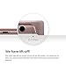 iPhone 6S Case, elago® [Outift Matrix][Rose Gold] - [Premium Hybrid Construction][Brushed Aluminum][Spark Design Award] - for iPhone 6/6S