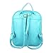 xhorizon TM FL1 Candy Leather Backpack Plastic Transparent Heart Beach Girls School Bag (Light-blue)