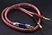 KK R1-B2-D0.5 4N OFC Speaker Wire Pair with RCA Male (Blue & Red) to 2 Pair Banana（4banana） Plugs 1.64Foot-Pair KK R1-B2-D0.5 (0.5M/1.64Foot)
