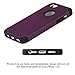 Ailun Phone Case Compatible with iPhone 5s iPhone Se iPhone 5 Soft Interior Silicone Bumper Hard Shell Solid PC Back Shock Absorption Skid Proof Anti Scratch Hybrid Dual Layer Slim Cover Purple