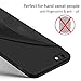 iPhone 7 Plus Case, Haobuy Shock-Absorption Anti-Fingerprint Invisible Built-in Magnetic Metal Plate Phone Case, Ultra Thin Lightweight Slim Protective Cases Cover for iPhone 7 Plus 5.5'' - Black