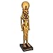 Design Toscano Sekhmet Lion Goddess of the Egyptian Realm Figurine Statue, 8 Inch, Polyresin, Black and Gold