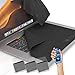 Clean Screen Wizard Microfiber Screen Keyboard Cleaner Keyboard Screen Protector, 4 Pack 3 XL Cloths Keyboard Covers and Microfiber Sticker for MacBook Pro 15, 16 inch, Laptops 15,15.6 Screen&nbsp;Grey primary