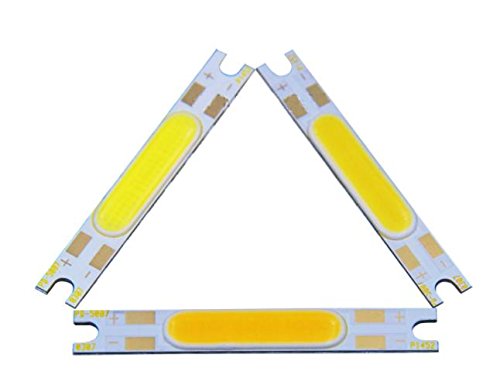 MASUNN 5W DC 9-12V COB Chip LED Light Source on Board 50x7mm for Wall Lamps Table Lantern - Warm White