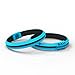 Silicone Sportswear Hair Tie Bracelet Ponytail Holder (Medium Foxy Teal)