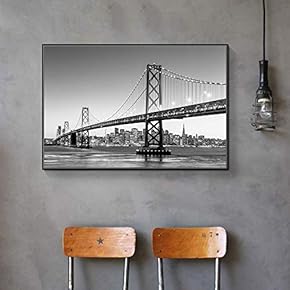 wall26 Floating Framed Canvas Wall Art for Living...