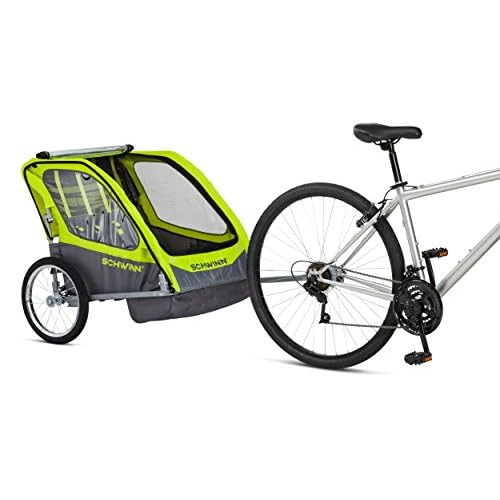 schwinn caribou bike trailer