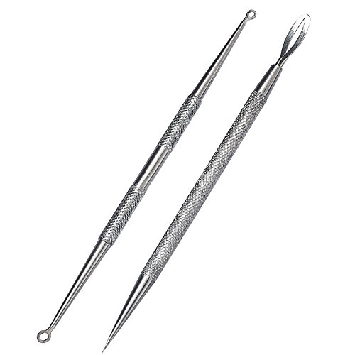 Mydio 5 Pcs Blackhead Removal Tool,Pimple Extractor Acne Comedone Removal Tool for Face Skin