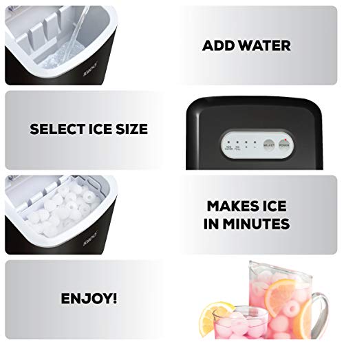 Igloo ICEB26BK Portable Electric Countertop 26Pound Automatic Ice