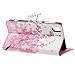 Case for HTC Desire Eye,Generic Wallet Pouch Card Slot PU Leather Case Protective Flip Cover For HTC Desire Eye(Pink flower)
