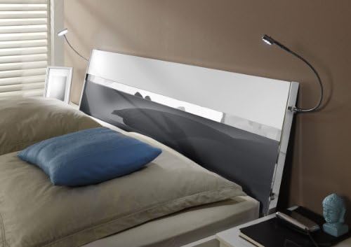 Dreams4home Schlafzimmerkombination Kyra Schrank Bett 2 X Nachtschrank Kommode Schlafzimmer Komplett Weiss Grau Liegeflache 180x200 Cm Amazon De Kuche Haushalt