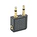3.5 mm Airplane Airline Travel Headphone Jack Audio Adapter High Qualitythumb 2