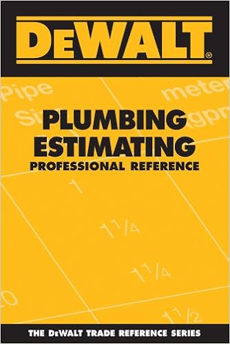 Plumbing Estimate Construction Worksheet Estimating