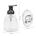 Foaming Soap Dispensers Pump Bottles 10oz 300ml ULG Empty Foam Hand Soap Liquid Containers BPA Free for Kitchen and Bathroom Clear Plastic Press Bottles 3 Piece Gray