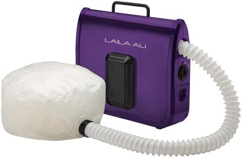 Laila Ali LADR5604 Ionic Soft Bonnet Dryer, Purple and White by Laila Ali