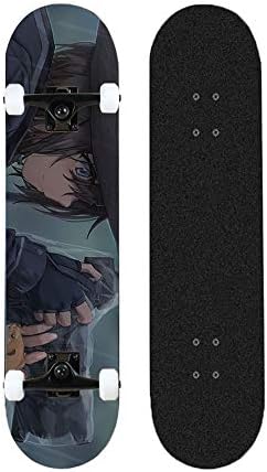 31インチの完全な初心者スケートボードクルーザースケートボード アニメ写真ボーイ Pasadenahc Com