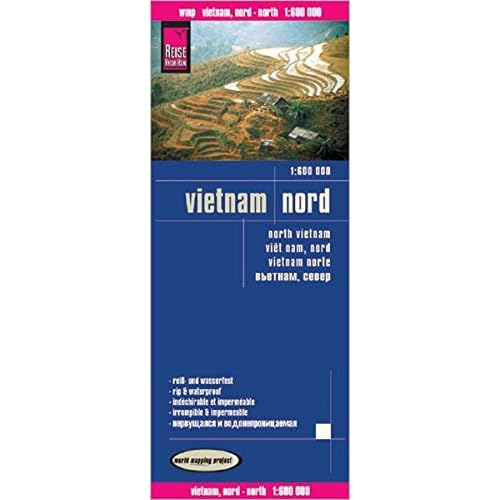 Vietnam norte, mapa impermeable de carreteras. Escala 1:600.000 impermeable. Reise Know-How. (Reise Know-How Verlag) Vietnam norte, mapa impermeable de carreteras. Escala 1:600.000 impermeable. Reise Know-How. (Reise Know-How Verlag)
