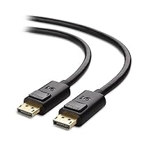 Cable Matters Gold Plated DisplayPort to DisplayPort Cable 6 Feet - 4K Resolution Ready