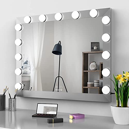 BEAUTME Large Vanity Mirror with Lights, Makeup Vanity with Lights