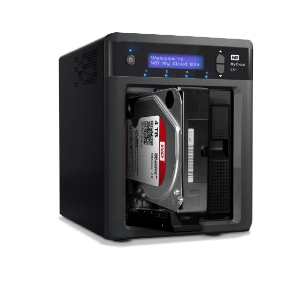 WD My Cloud EX4 8TB: High-Performance NAS, Ultimate Reliability, Personal Cloud Storage - Image 3